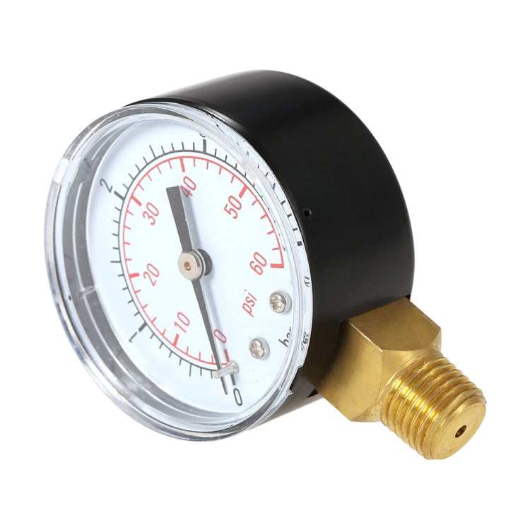 Stainless Steel Shockproof Pool Filter Hydraulic Pressure Gauge My Store