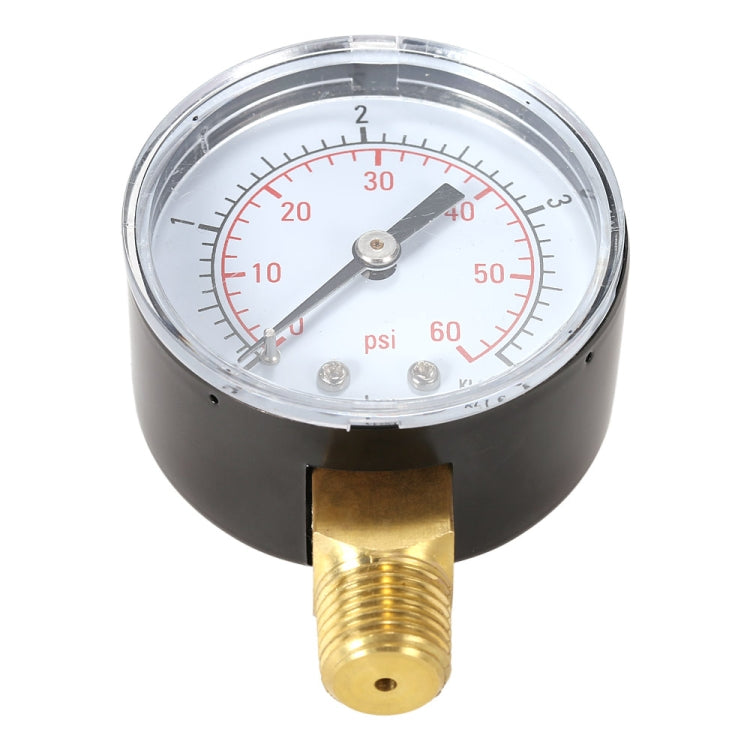 Stainless Steel Shockproof Pool Filter Hydraulic Pressure Gauge My Store