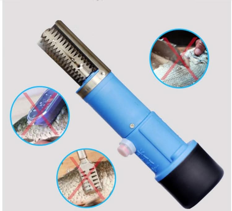 Waterproof Electric Rechargeable Handheld Scraping Fish Tool 220V / 110V - Reluova