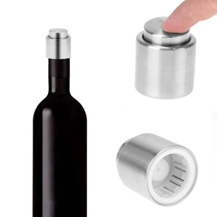 Push Stainless Steel Red Wine Stopper Champagne Stopper - Reluova