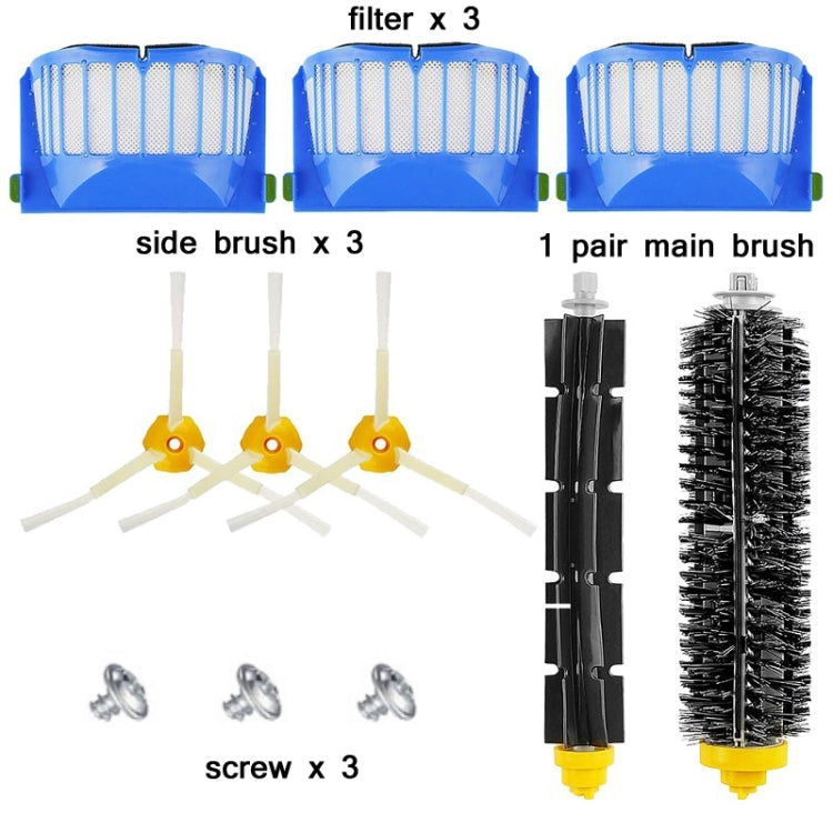 10 PCS/Set Sweeper Accessories For iRobot Roomba 6 Series