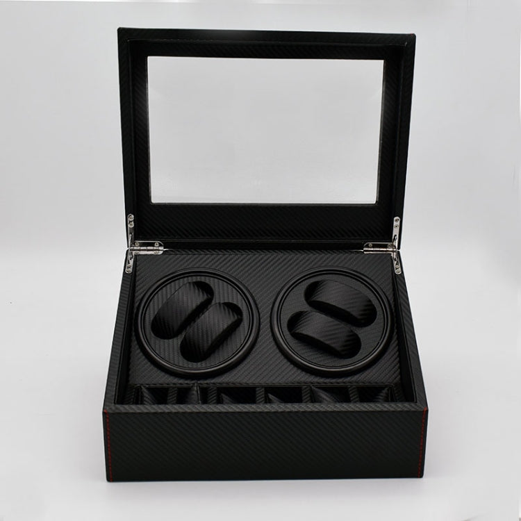 4+6 Automatic Rotation Leather Watch Winder Storage Display Case Box