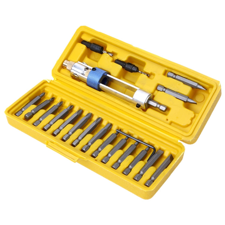 20 In 1 High Speed Steel Countersunk Head Bit Screwdriver-Reluova