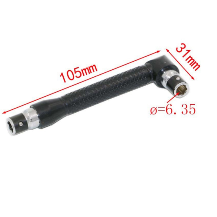 L Pole Mini Double Head Socket Wrench Screwdriver Screwdriver Head Post Handle My Store