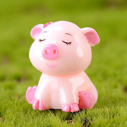 5 PCS Piglet Family Cartoon Resin Crafts My Store