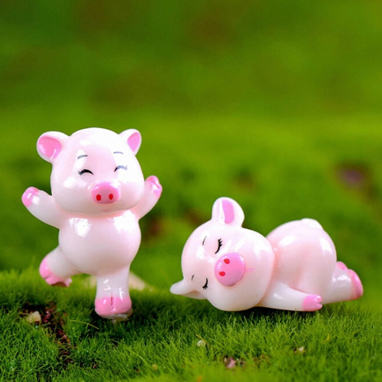 5 PCS Piglet Family Cartoon Resin Crafts My Store