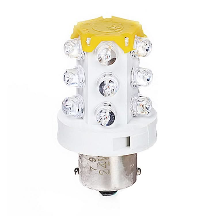 B15 15 LEDs Small Bulb LED Warning Light, Random Color Delivery Reluova