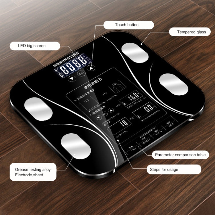 LCD Display Body Electronic Smart Weighing Scales Bathroom Scale Digital Human Weight Scales My Store