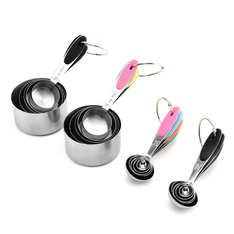 Stainless Steel Measuring Spoon Set Coffee Spoon Baking Kitchen Gadget - Reluova