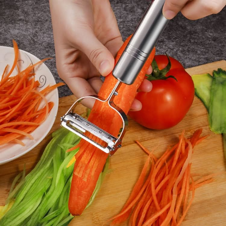 Multifunction Stainless Steel Vegetable Peeler Double Planing Grater - Reluova