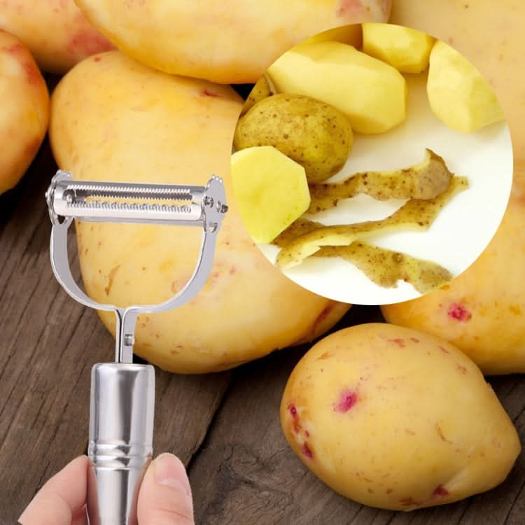 Multifunction Stainless Steel Vegetable Peeler Double Planing Grater - Reluova