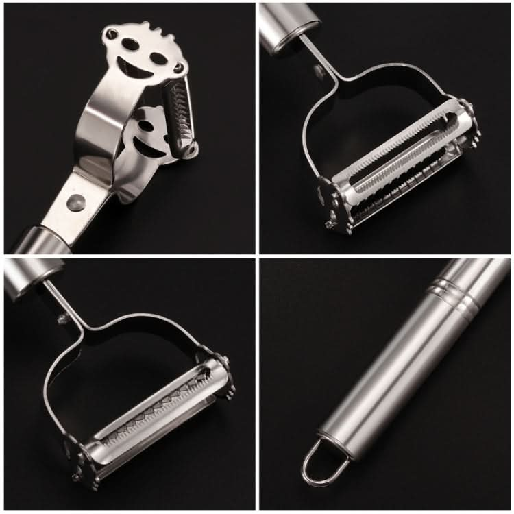 Multifunction Stainless Steel Vegetable Peeler Double Planing Grater - Reluova