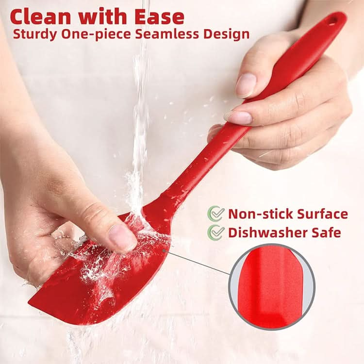 Kitchen Silicone Cream Cake Spatula Mixing Scraper Brush Butter Mixer Brushes Baking Tool Kitchenware - Reluova