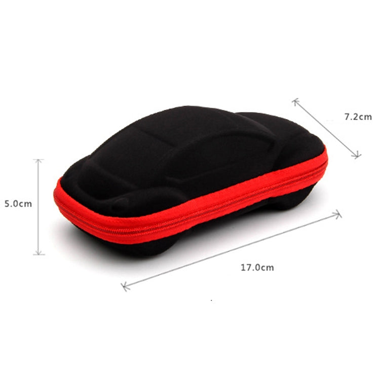 Car Shape EVA Glasses Case Children Portable Drop Resistant Glasses Case, Random Colors Delivery Reluova