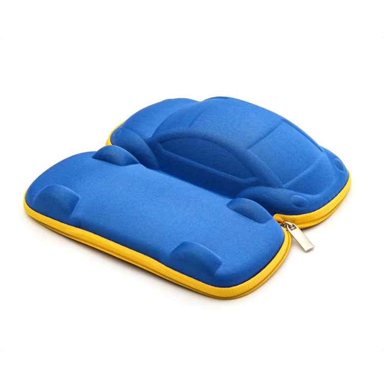 Car Shape EVA Glasses Case Children Portable Drop Resistant Glasses Case, Random Colors Delivery Reluova