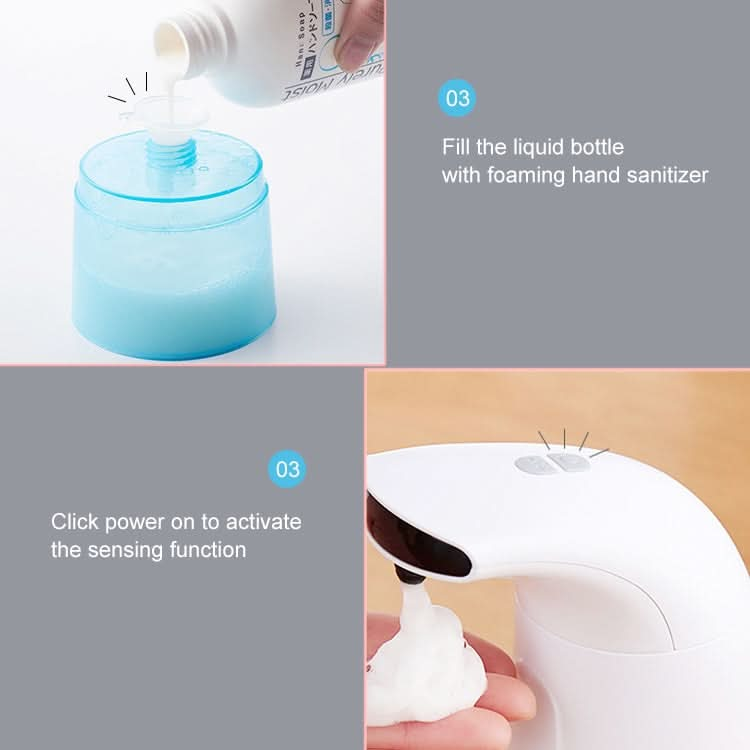 Infrared Intelligent Automatic Induction Toilet Household Foam Hand Soap Dispenser Soap Dispenser Reluova