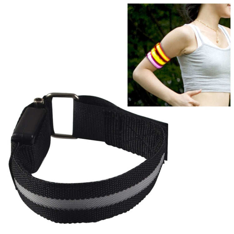 Nylon Night Sports LED Light Armband Light Bracelet