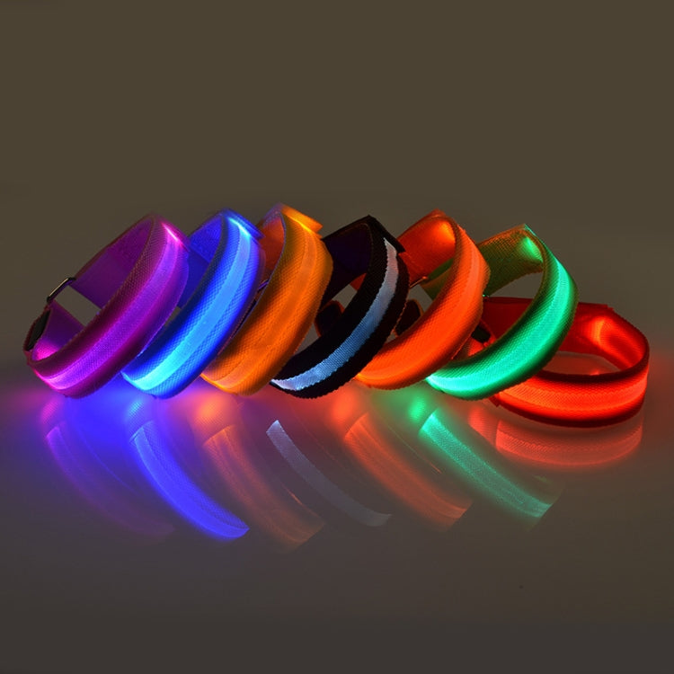 Nylon Night Sports LED Light Armband Light Bracelet