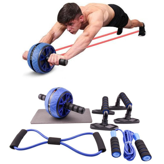 6 In 1 Abdominal Wheel Set Home Fitness Equipment Specifications: Reluova