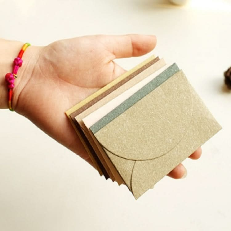 10 PCS Retro Chinese Style Romantic Mini Pearlescent Paper Envelopes Random Color Delivery - Reluova 