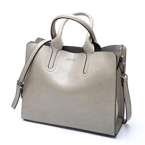 Leather Handbags Big Women Bag Casual Female Bags Trunk Tote Shoulder Bag Ladies Large Bolsos My Store