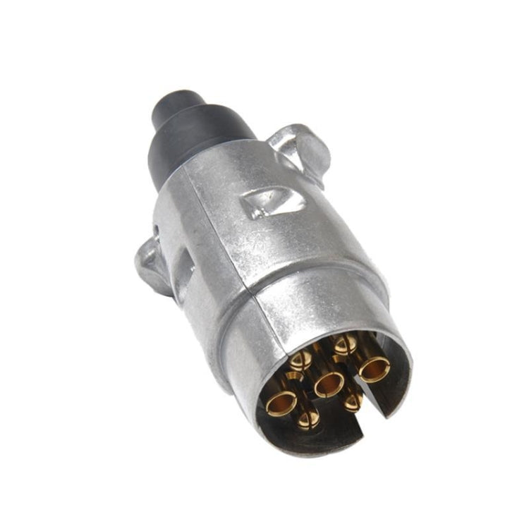 7 Pin Aluminium Alloy EU Plug Trailer Truck Towing Electrics 12V Connector Adapter ÎҵÄÉ̵ê