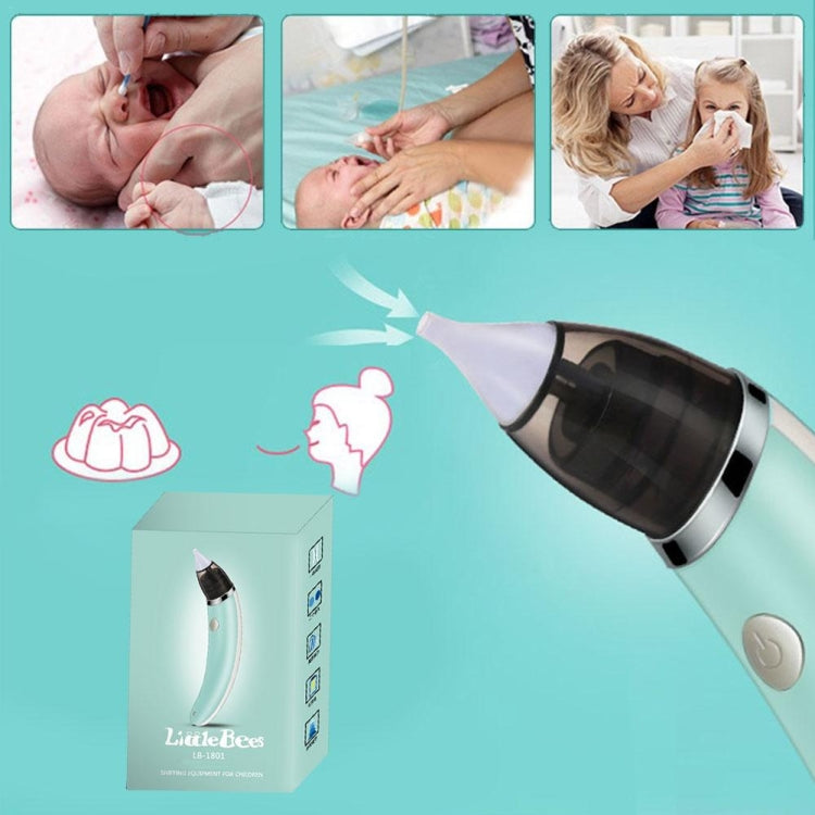 Baby Nasal Aspirator Electric Safe Hygienic Nose Cleaner With 2 Sizes Of Nose Tips And Oral Snot Sucker for Newborns Boy Girls My Store