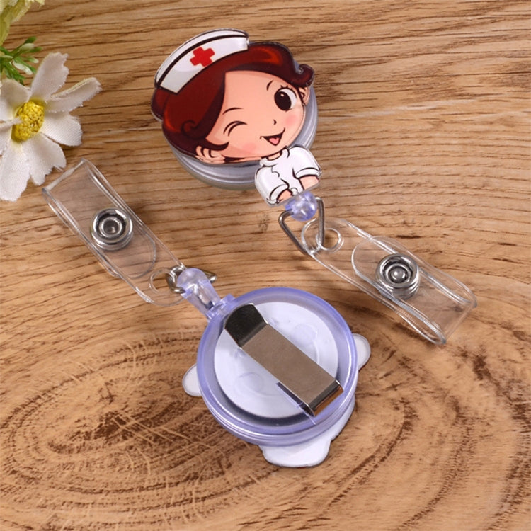 Cute Retractable Badge Reel Student Nurse ID Name Card Badge My Store