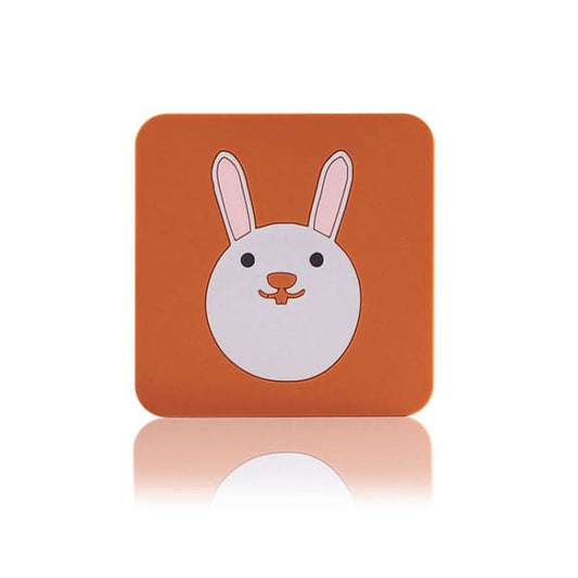 Anti-scald and Heat-resistant Placemats Home Waterproof and Oil-proof Table Mats Silicone Coasters, Size:Small, Style:Swan - Reluova