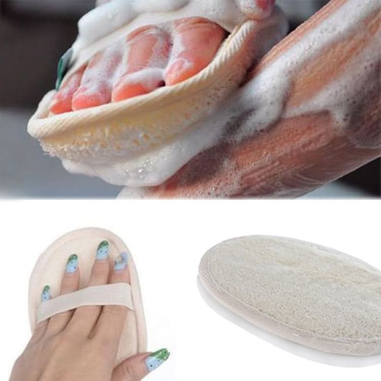 Natural Loofah Bath Shower Sponge Body Exfoliator Washing Pad Bath Brush