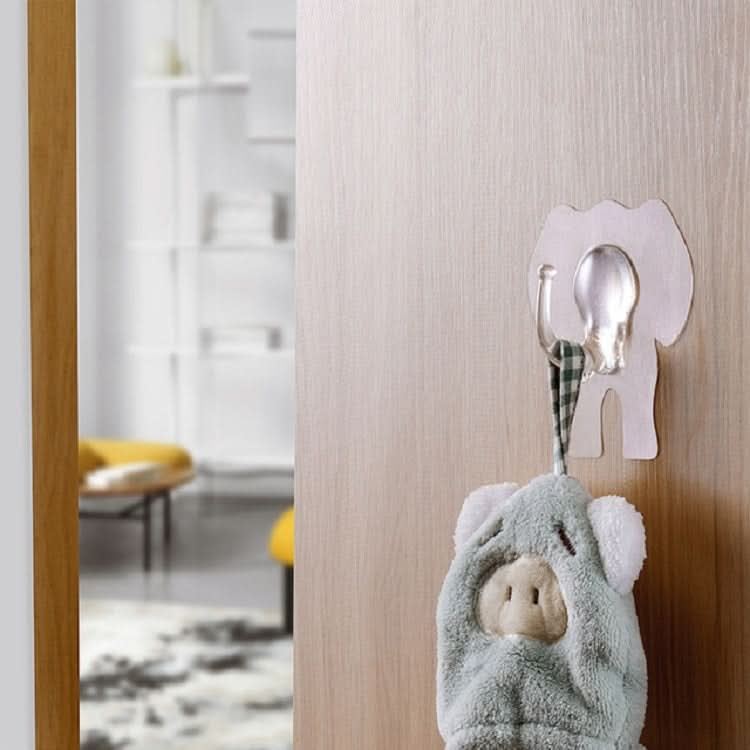 Creative Elephant Hook Kitchen Bathroom Waterproof Wall Hook Reluova