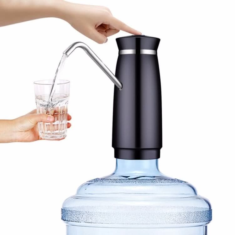 Stainless Steel Automatic Electric Portable Water Pump Dispenser Water Feeder Gallon Drinking Bottle Switch - Reluova