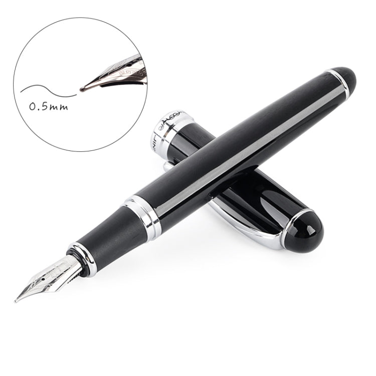 X750 Stationery Stainless Steel Fountain Pen Medium Nib Ink Pens School Oiifice Gift