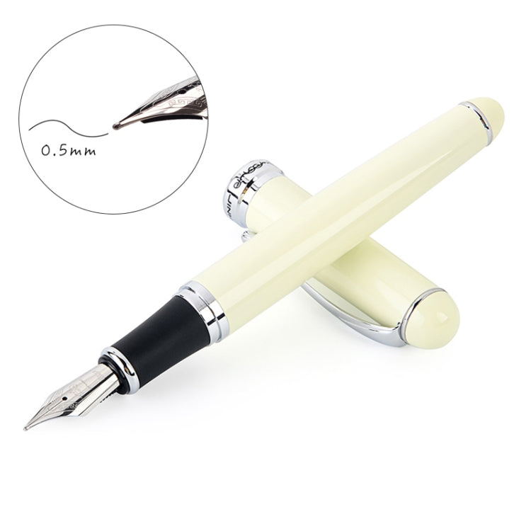 X750 Stationery Stainless Steel Fountain Pen Medium Nib Ink Pens School Oiifice Gift