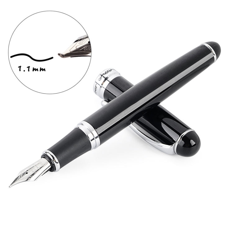 X750 Stationery Stainless Steel Fountain Pen Medium Nib Ink Pens School Oiifice Gift My Store