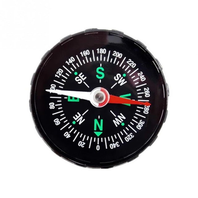 10 PCS Portable Mini Precise Compass Practical Guider for Camping Hiking North Navigation Survival Button Design Compass - Reluova 