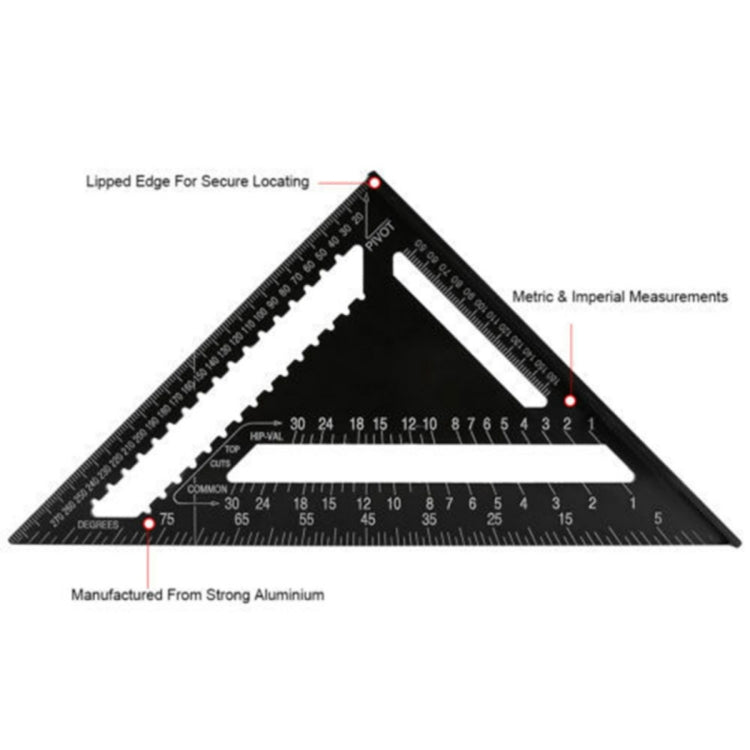 Angle Ruler Measuring Tool For Woodworking Square Layout Gauge My Store