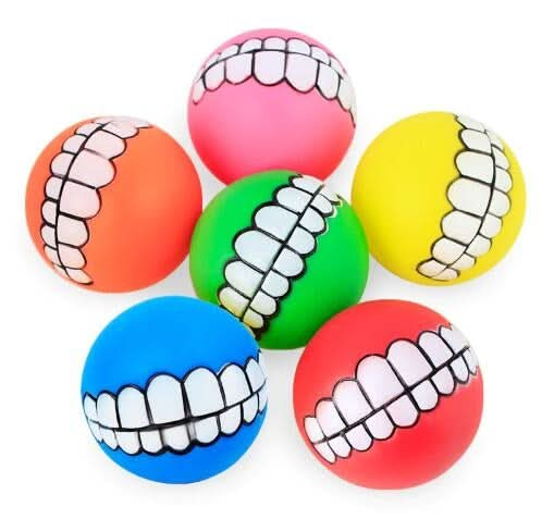 2 PCS Teeth Sounding Bite Dog Toy Pet Supplies-Reluova