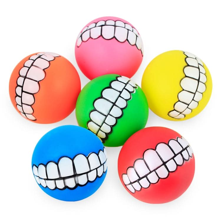 2 PCS Teeth Sounding Bite Dog Toy Pet Supplies, Size:9.0cm(Color Random)-Reluova