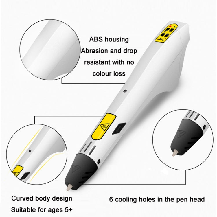 3D Printing Pen Children Toy Art Doodle Pen Reluova