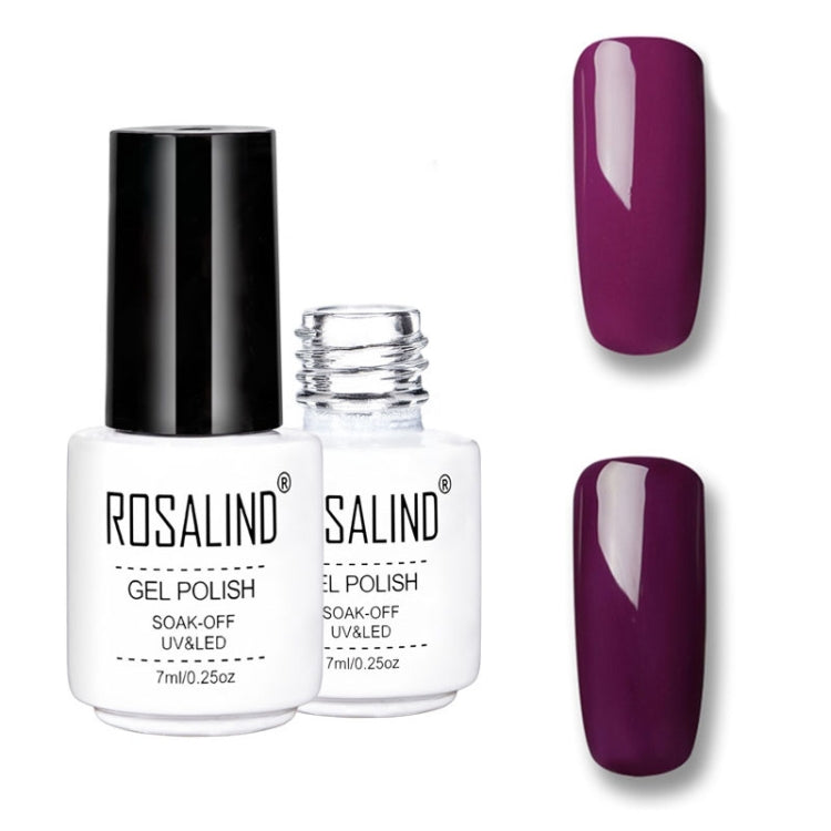 ROSALIND Gel Polish Set UV Semi Permanent Primer Top Coat Poly Gel Varnish Nail Art Manicure Gel, Capacity: 7ml Reluova