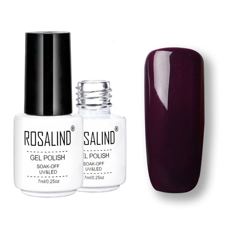 ROSALIND Gel Polish Set UV Semi Permanent Primer Top Coat Poly Gel Varnish Nail Art Manicure Gel, Capacity: 7ml Reluova