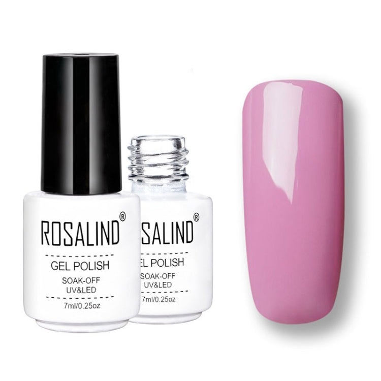 ROSALIND Gel Polish Set UV Semi Permanent Primer Top Coat Poly Gel Varnish Nail Art Manicure Gel, Capacity: 7ml Reluova