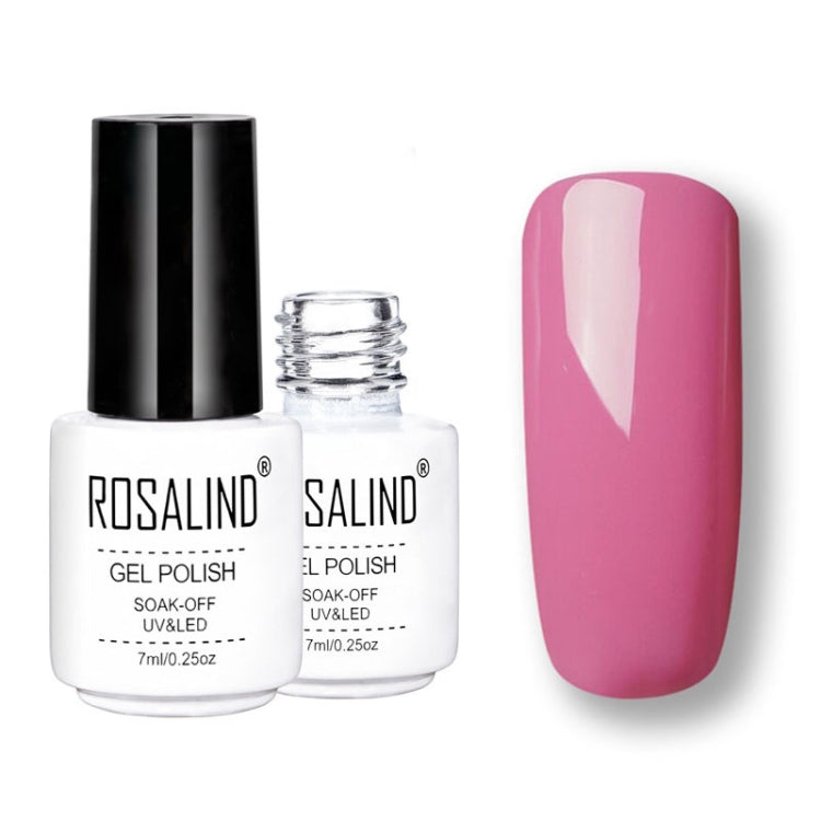 ROSALIND Gel Polish Set UV Semi Permanent Primer Top Coat Poly Gel Varnish Nail Art Manicure Gel, Capacity: 7ml Reluova