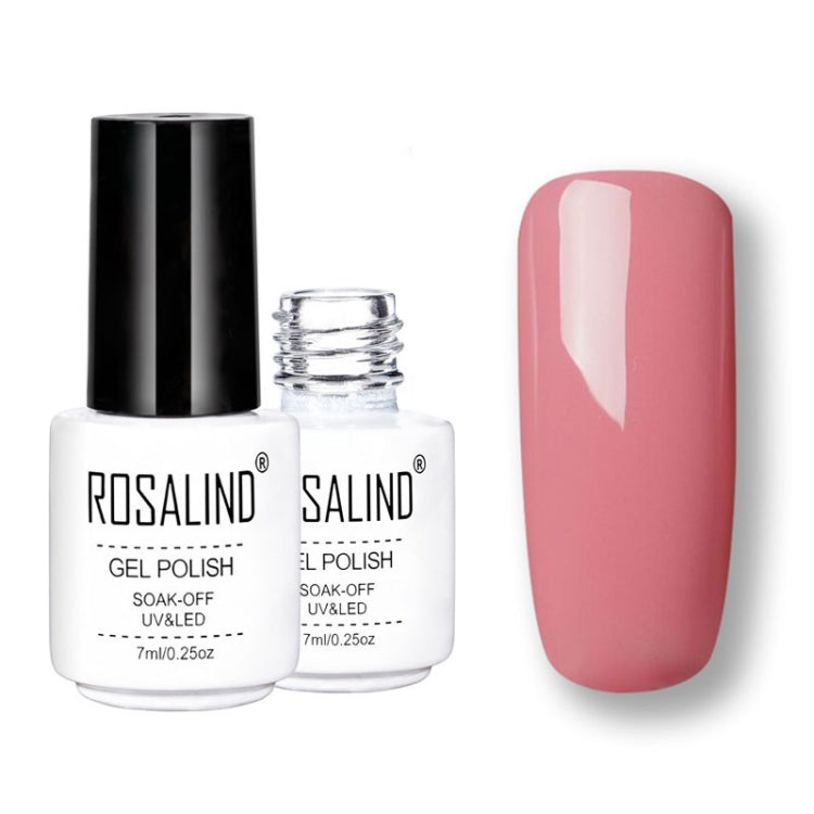 ROSALIND Gel Polish Set UV Semi Permanent Primer Top Coat Poly Gel Varnish Nail Art Manicure Gel, Capacity: 7ml Reluova