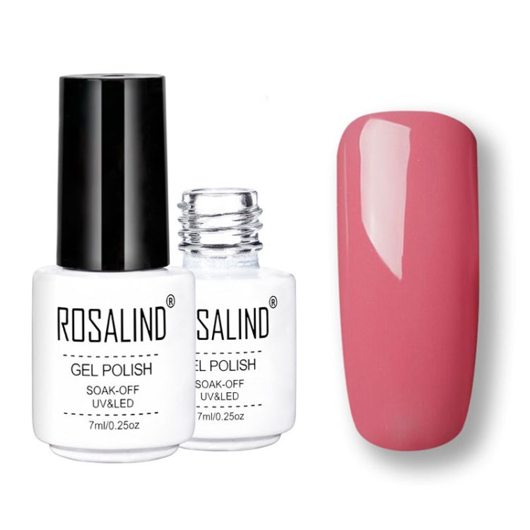 ROSALIND Gel Polish Set UV Semi Permanent Primer Top Coat Poly Gel Varnish Nail Art Manicure Gel, Capacity: 7ml Reluova