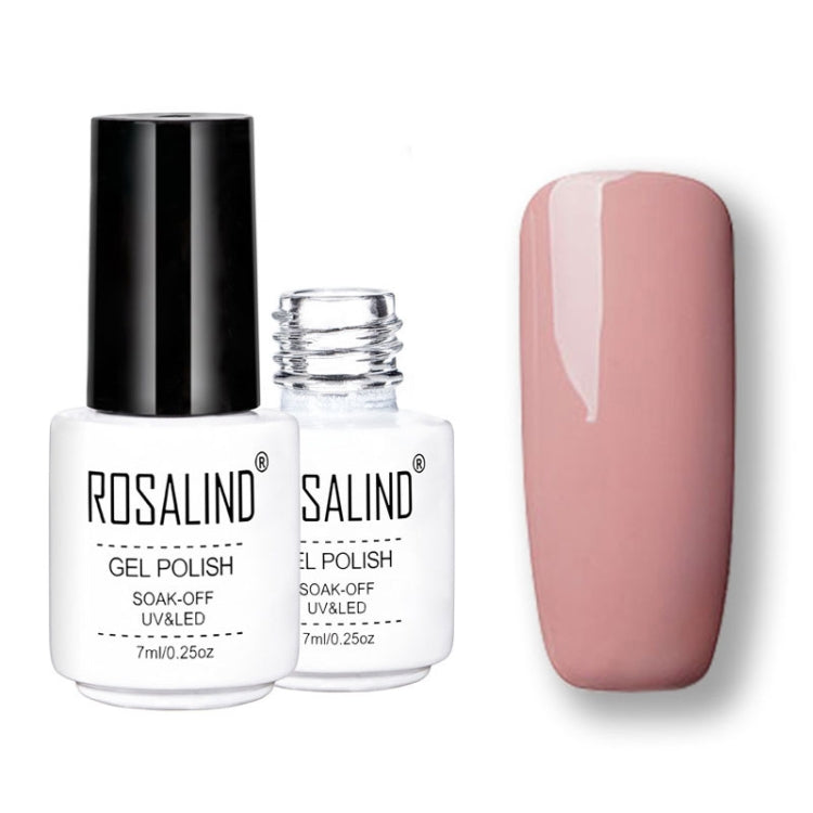 ROSALIND Gel Polish Set UV Semi Permanent Primer Top Coat Poly Gel Varnish Nail Art Manicure Gel, Capacity: 7ml Reluova