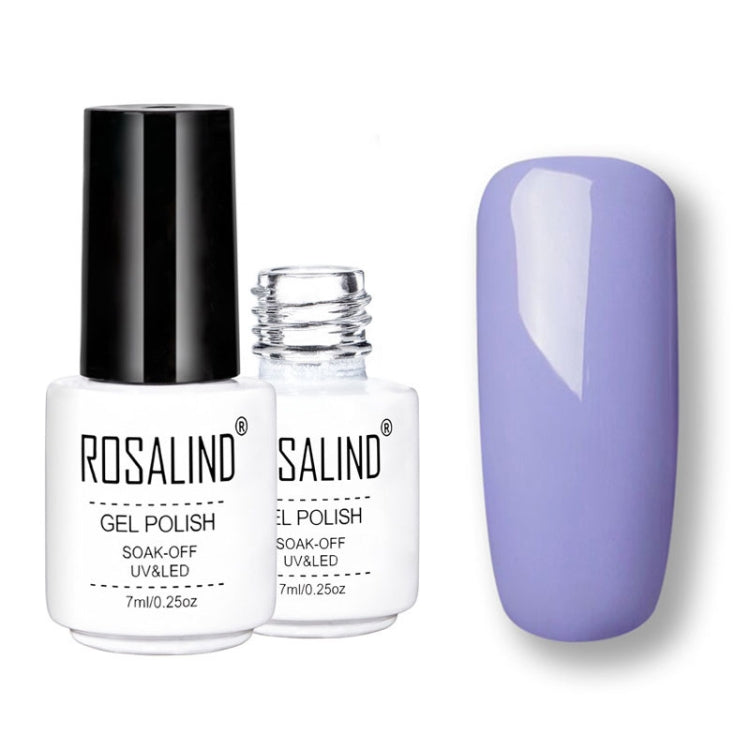 ROSALIND Gel Polish Set UV Semi Permanent Primer Top Coat Poly Gel Varnish Nail Art Manicure Gel, Capacity: 7ml Reluova