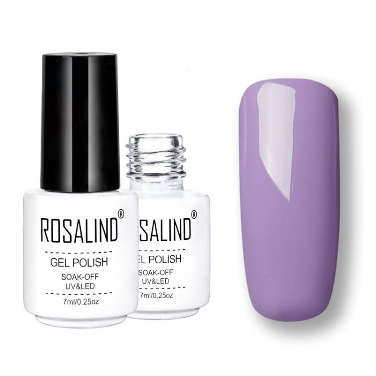 ROSALIND Gel Polish Set UV Semi Permanent Primer Top Coat Poly Gel Varnish Nail Art Manicure Gel, Capacity: 7ml Reluova