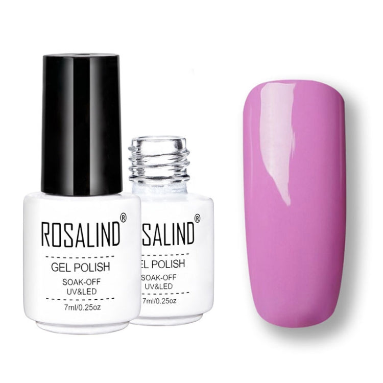 ROSALIND Gel Polish Set UV Semi Permanent Primer Top Coat Poly Gel Varnish Nail Art Manicure Gel, Capacity: 7ml Reluova